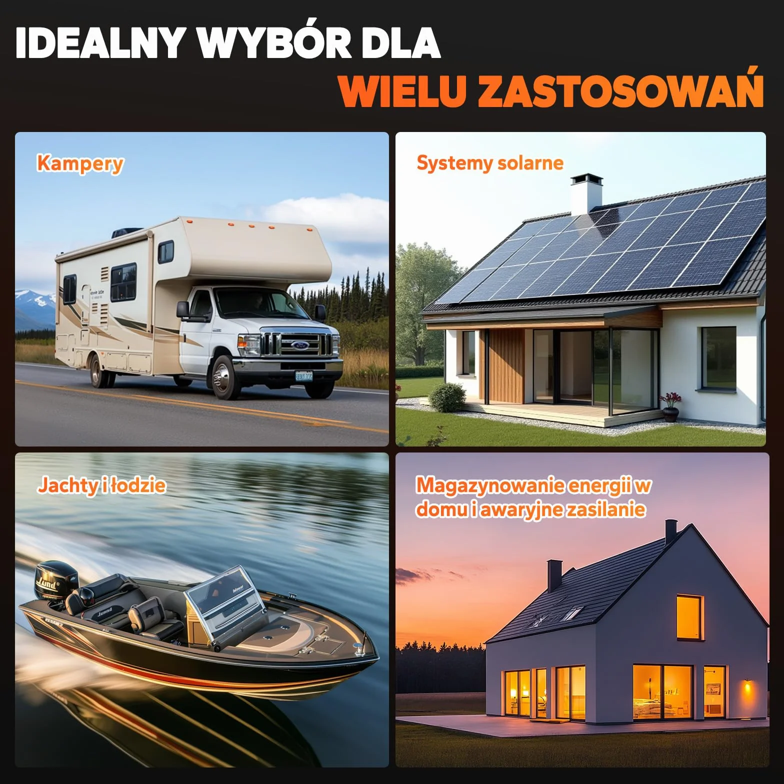 LiTime Bateria 12V 140Ah W190 LiFePO4 Bluetooth z ochroną przed niskimi temperaturami i 100A BMS, Ponad 4000 Cykli, Idealna Do Kamperów Wymiar DIN H8 L5 GROUP49