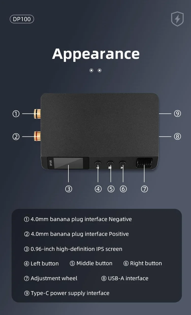 Cyfrowy zasilacz DP100 DC Power Supply