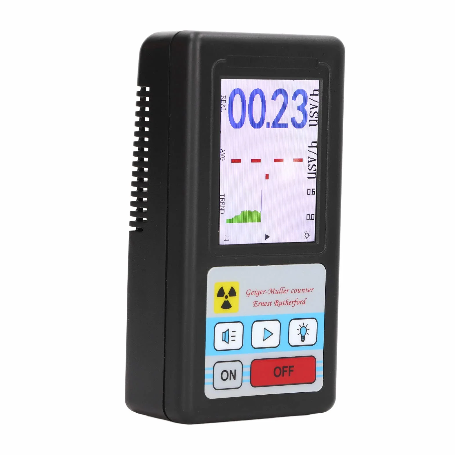 BR6 Detektor Promieniowania Jądrowego Licznik Geigera Beta Gamma X Ray Tester Dozymetr Jądrowy Monitor Miernik do Dekoracji Wnętrz Wykrywanie środowiska
