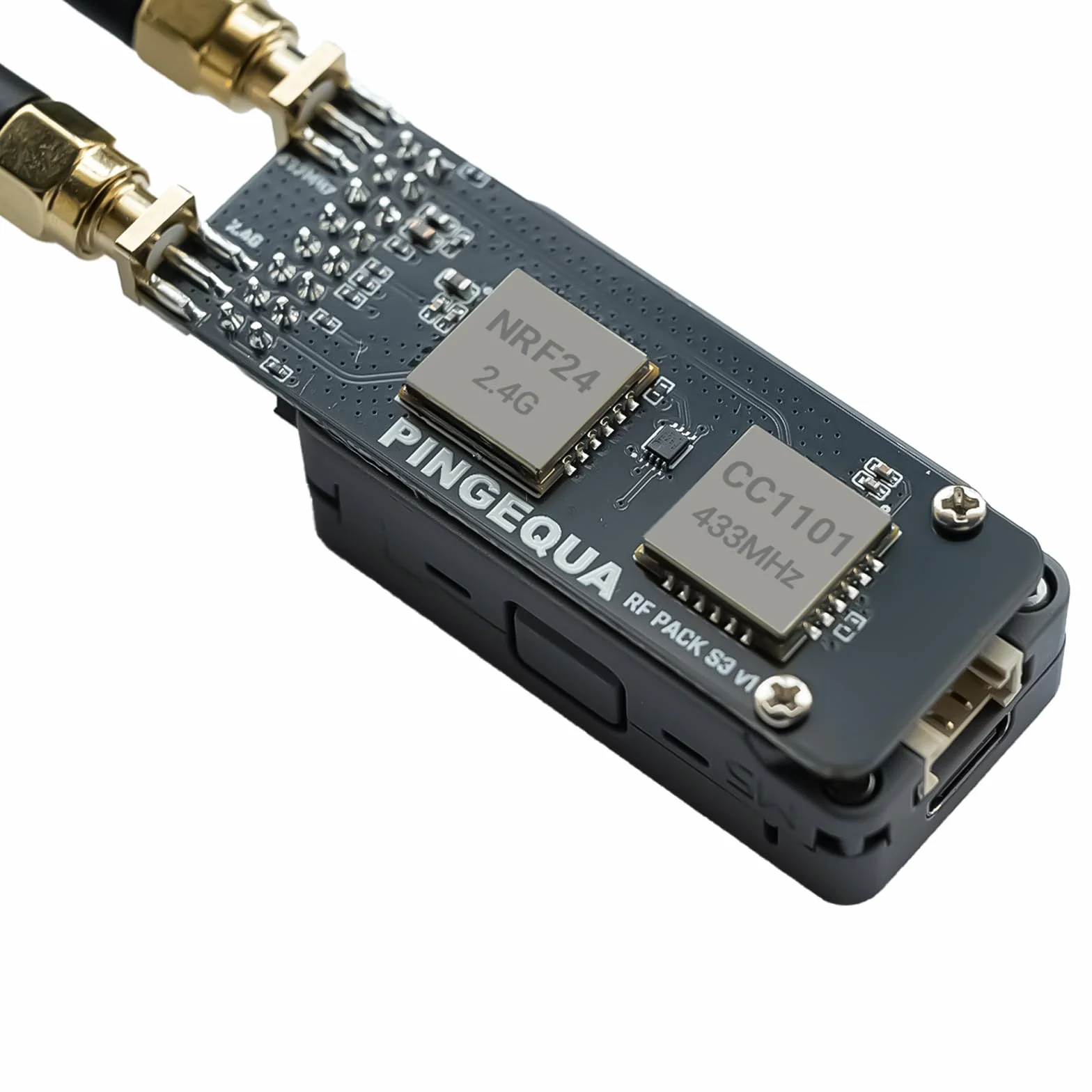 Moduł rozwojowy RF 2 w 1 dla M5Stack StickS3 | dwuzakresowy CC1101 433 MHz i NRF24L01 2,4 GHz | Bezprzewodowa płytka RF Pack S3 moduł dwuzakresowy