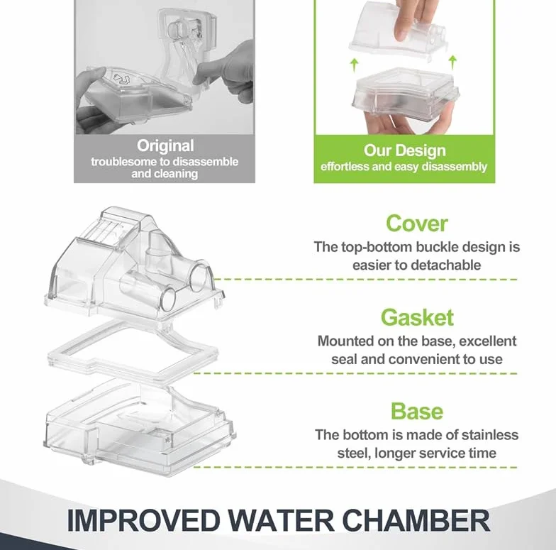CPAP AirSense 10 S10 Zamiennik do Resmeds10 Wymienna komora na wodę
