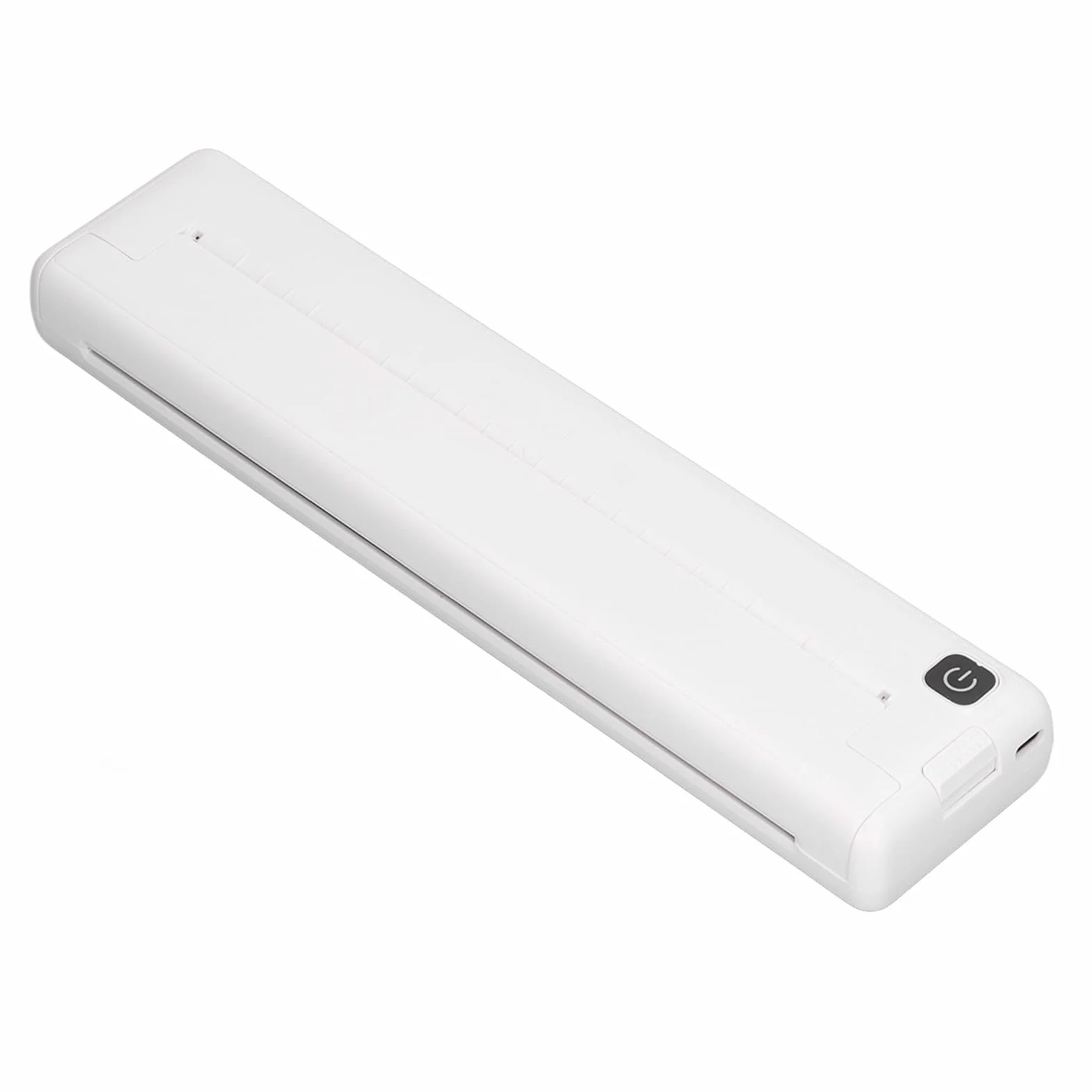 Drukarka Termiczna A4 Mini Przenośna Miniprzenośna Termiczna Drukarka Bluetooth z Akumulatorem, Bezatramentowa, Kompatybilna z IOS, Androidem, Drukarkami Bezprzewodowymi do Podróży