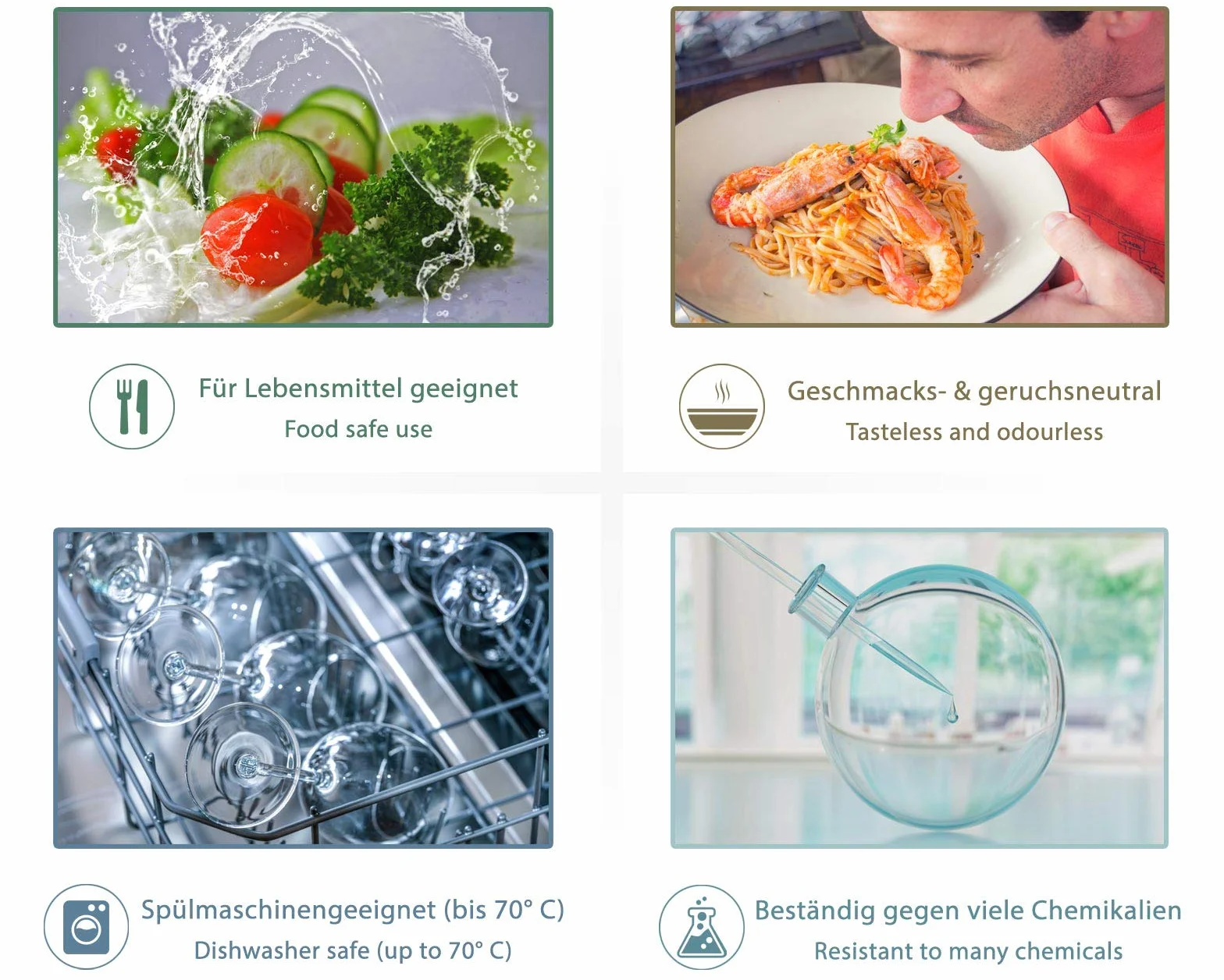 Octopus 10 x 1000 ml butelki z tworzywa sztucznego butelka HDPE z kolorowymi zakrętkami