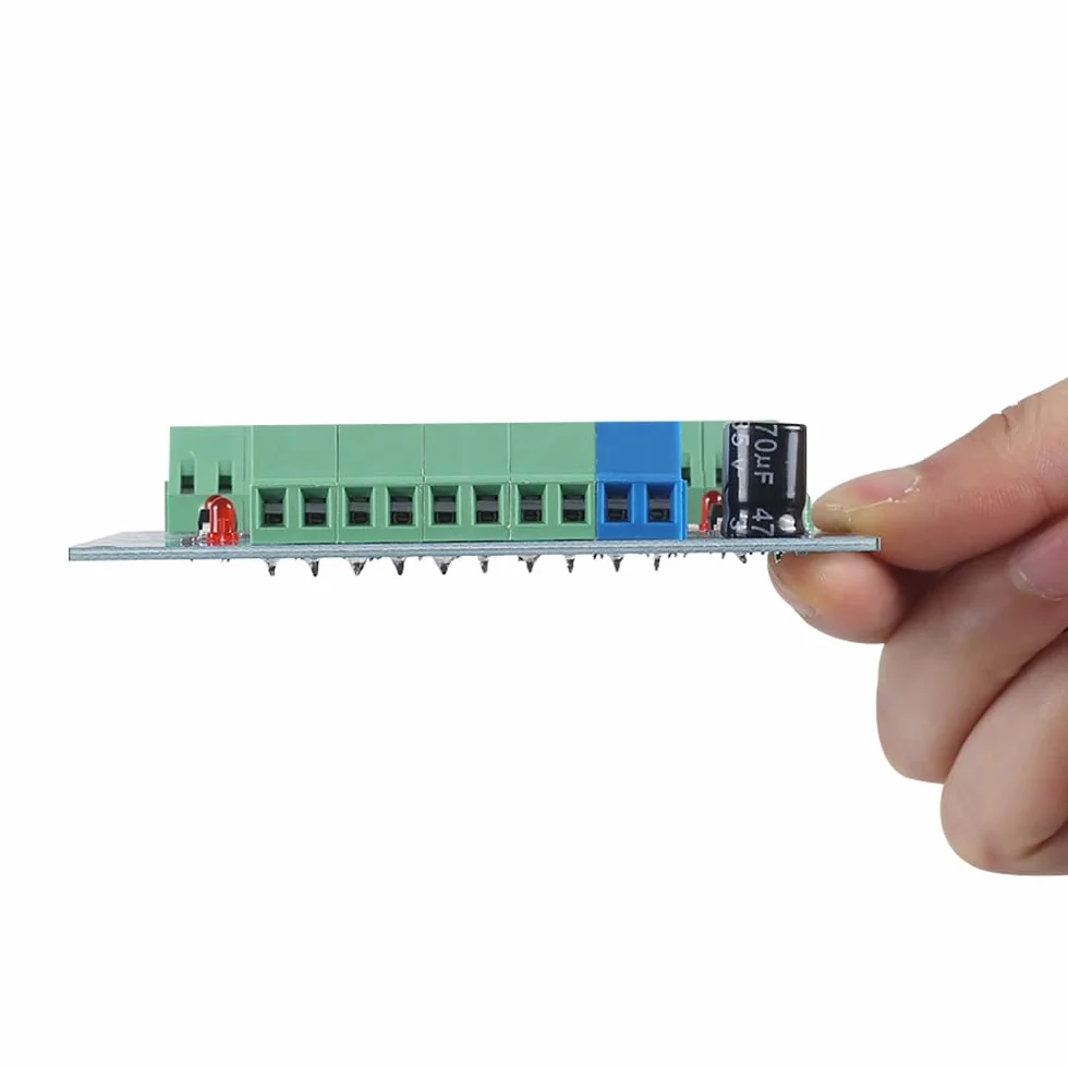8-kanałowy fotoelektryczny moduł izolacyjny, 24 V do 3,3 V konwerter napięcia poziomu PNP wyjście PLC panel izolacyjny napięcia