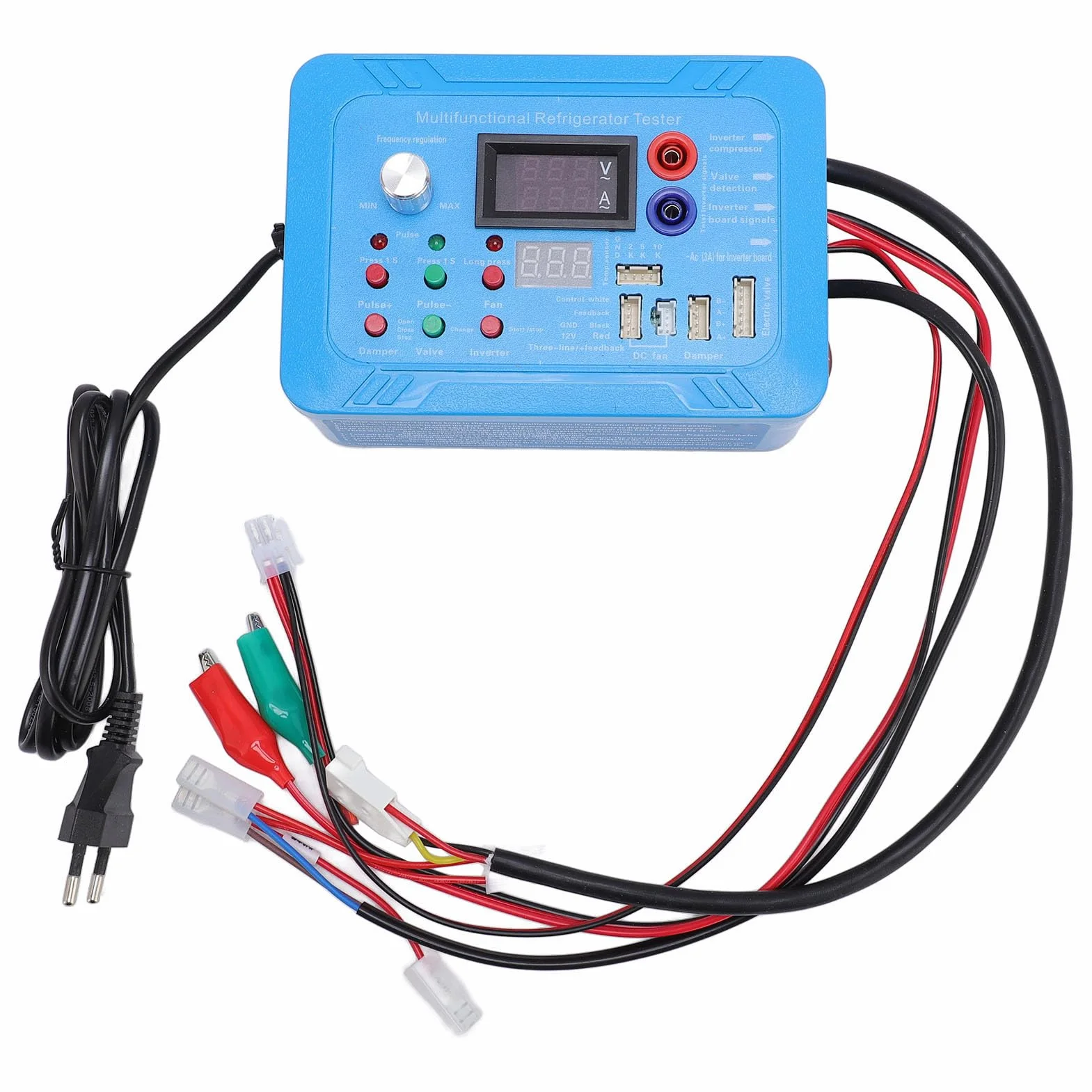 Inverter Lodowiec Tester Zmiennej Częstotliwości Instrumentu Testowania Tablicy z Ostrzeżeniem Brzęczyka (wtyczka UE)