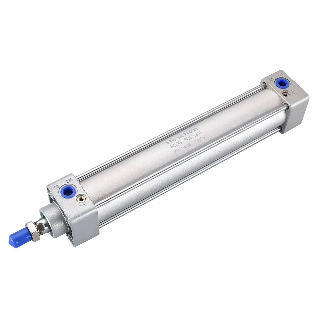 Heschen cylinder pneumatyczny SC 40-200 PT1/4 40 mm otwór 200 mm skok podwójne działanie