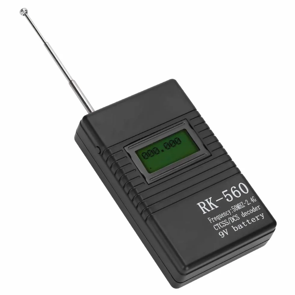 Dokładny Licznik Częstotliwości RK560 50 MHz 2,4 GHz Przenośny Ręczny Miernik Częstotliwości do Testowania Częstotliwości Radiowej Rk 560 Rike Rk 560 RK560 Dokładny Przenośny
