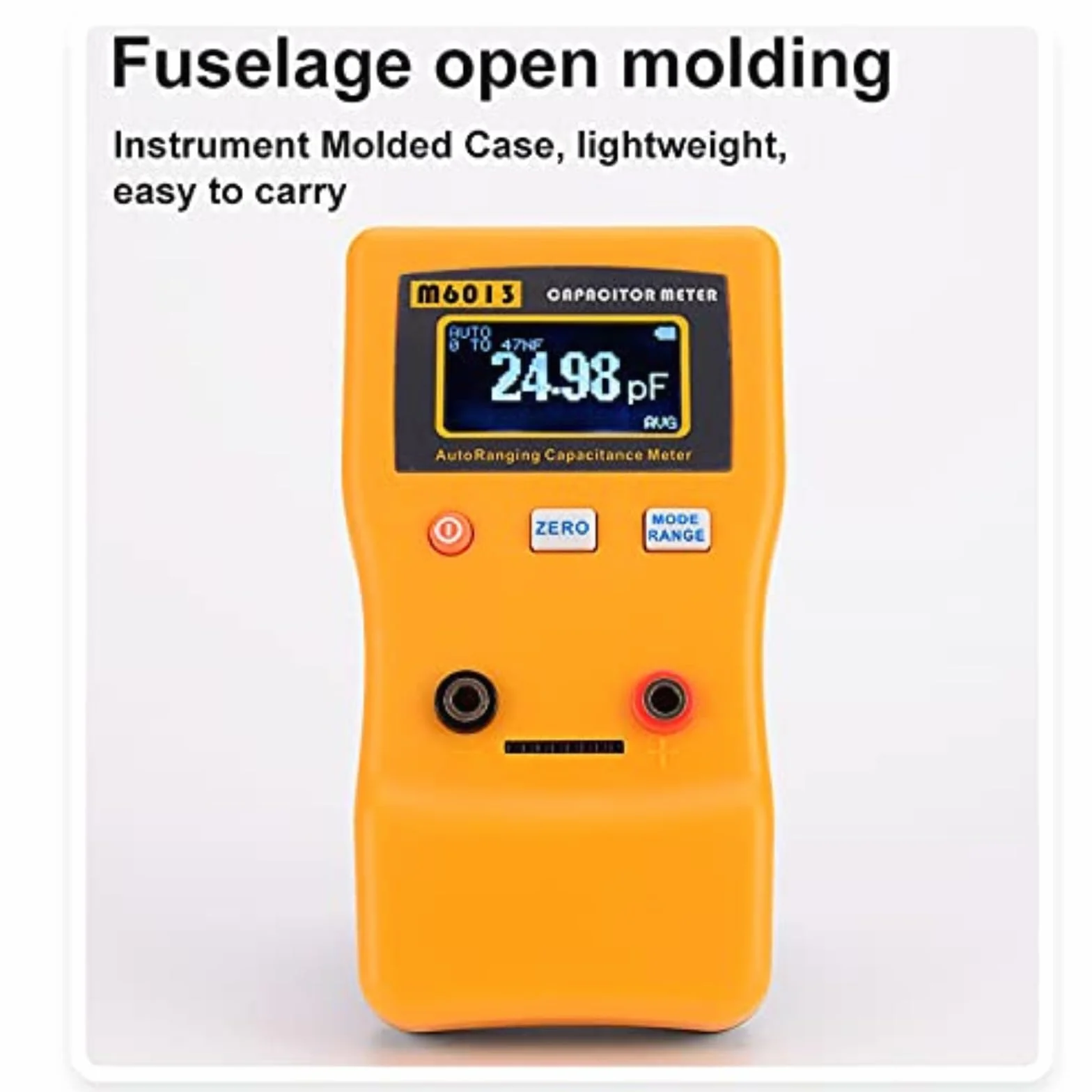 Miernik pojemno?ci M6013 - automatyczny miernik pojemno?ci 5-cyfrowy odczyty automatyczny zakres 0,01pf do 470mf tester kondensatora 2 tryby