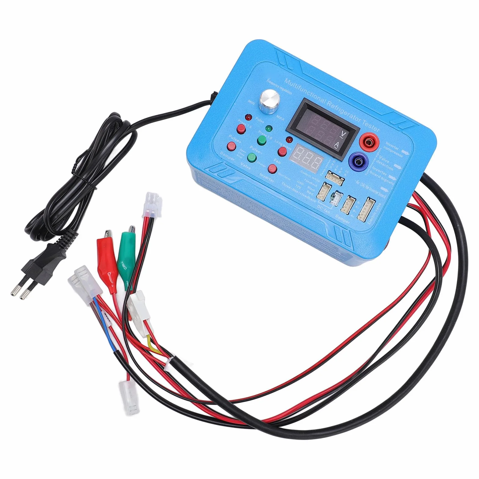 Inverter Lodowiec Tester Zmiennej Częstotliwości Instrumentu Testowania Tablicy z Ostrzeżeniem Brzęczyka (wtyczka UE)