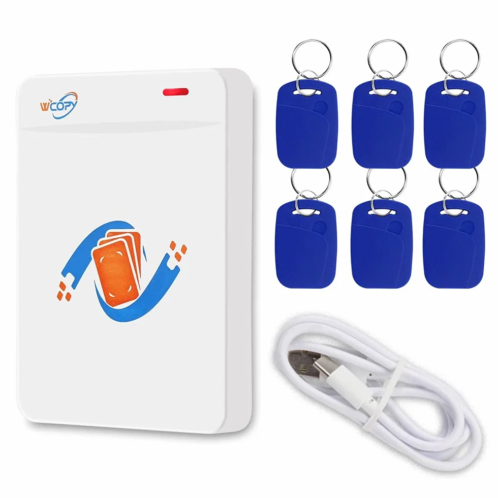 Czytnik RFID Writer ID/IC Powielacz Kopiarka Szyfrowany Dekoder kart 125 KHz / 13,56 MHz Obsługa klonera NFC Telefon/Opaska na nadgarstek