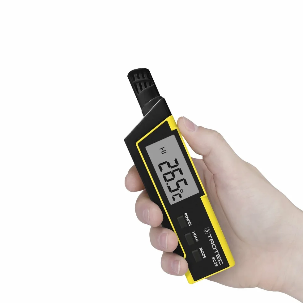 TROTEC BC25 Termohigrometr miernik klimatu WBGT indeks ciepła HI