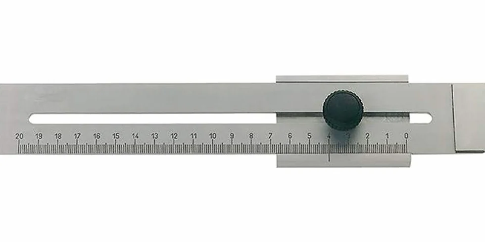 FORMAT Suwmiarka traserska 250 mm z hartowanymi krawędziami