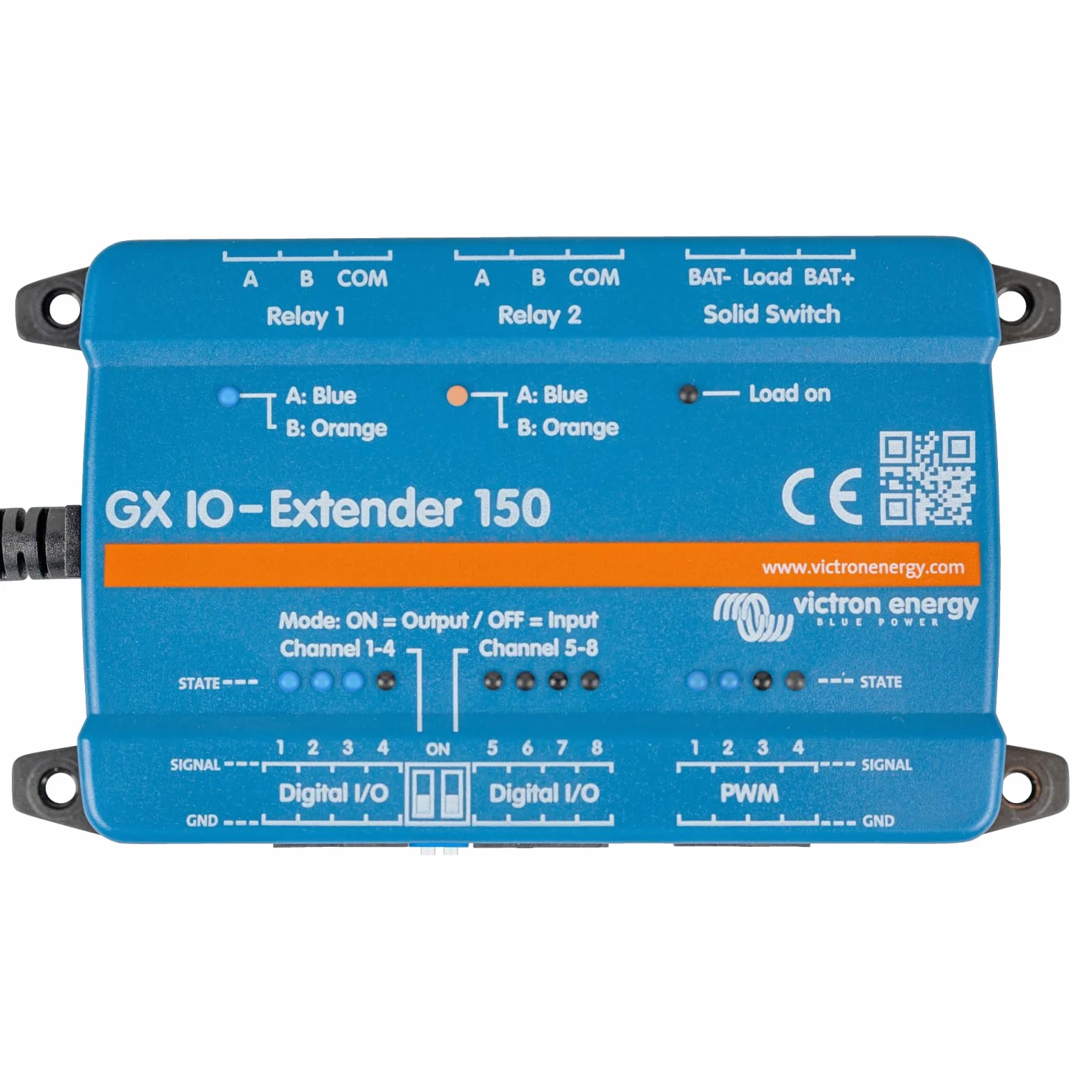 Victron Energy GX IO-Extender 150 moduł rozszerzenia sterowania i monitorowania USB Plug-and-Play