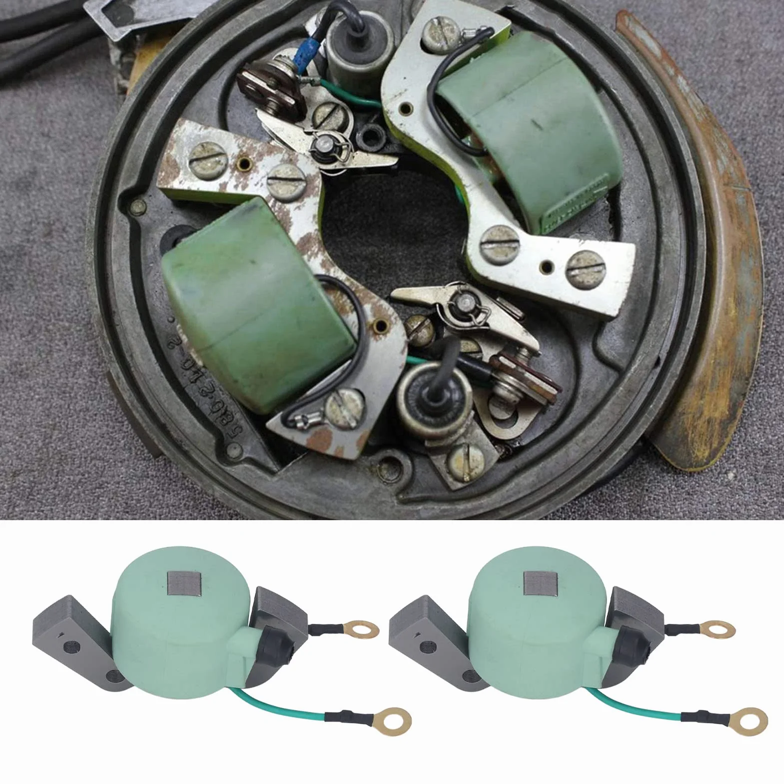 2 Szt. Cewka Zapłonowa do Silnika Zaburtowego OMC Evinrude 582995 584477 580416 Moduł Cewki Zapłonowej do Evinrude 1951-1972