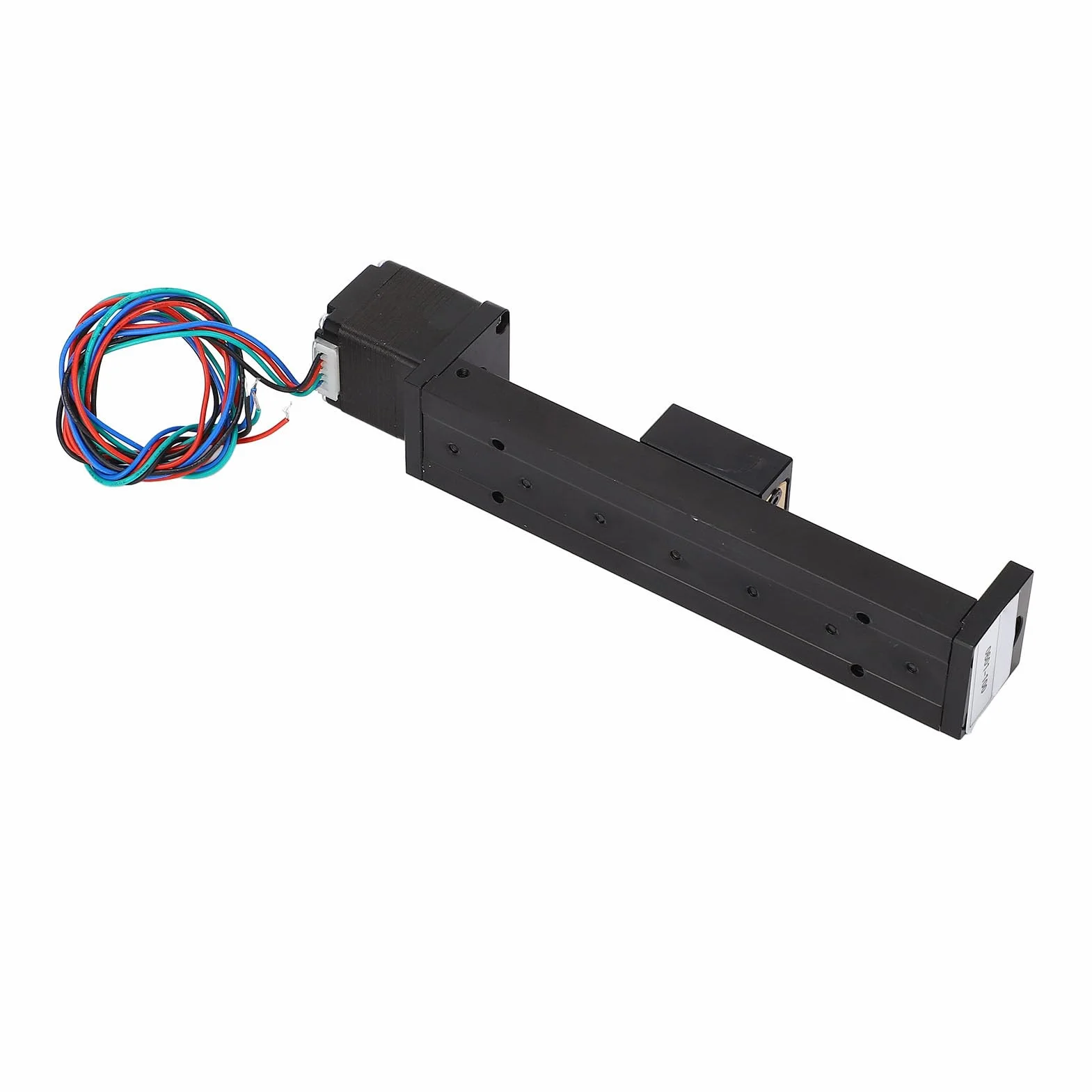 Asixxsix Mini Liniowy Siłownik Prowadnicy Szynowej, długość Przesuwu 100 Mm Z Silnikiem Krokowym NEMA 11 dla Majsterkowiczów CNC Routera Frezarka oś X Y Z