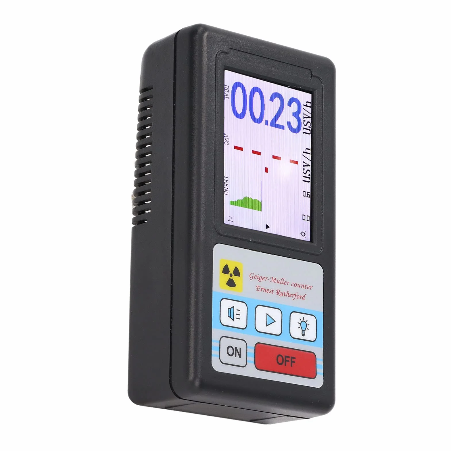 BR6 Detektor Promieniowania Jądrowego Licznik Geigera Beta Gamma X Ray Tester Dozymetr Jądrowy Monitor Miernik do Dekoracji Wnętrz Wykrywanie środowiska