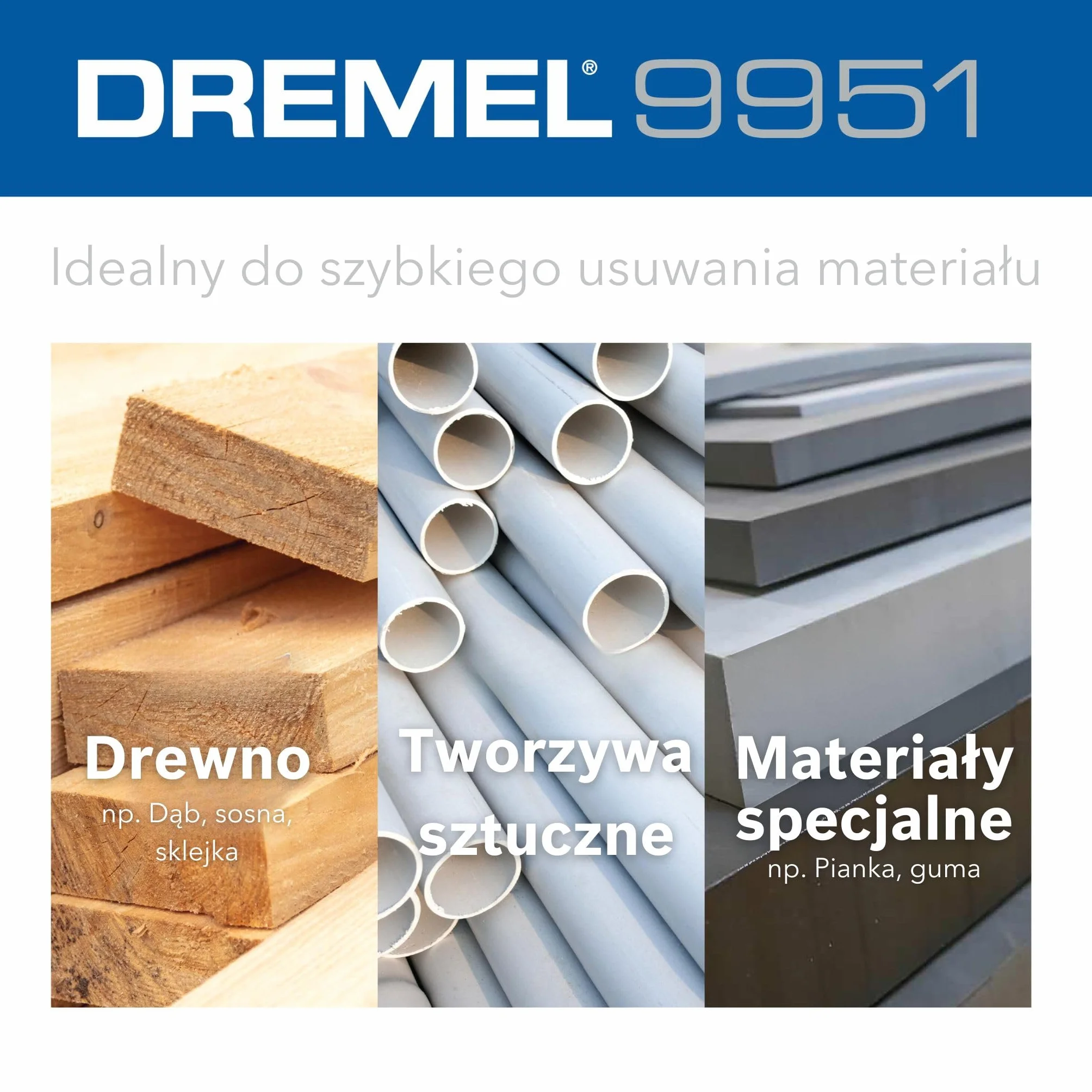 Dremel MAX Power Carving Bit 9951, stal nierdzewna, 9 mm, kulka