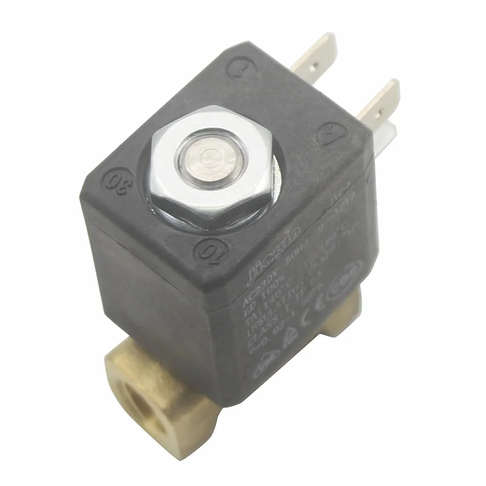 Jiayin JYZ-3 Elektromagnetyczny Zawór Wodny - Normalnie Zamknięty AC 230V 2-Drożny Wysokociśnieniowy G1/20.3 cm Żelazny Parowy