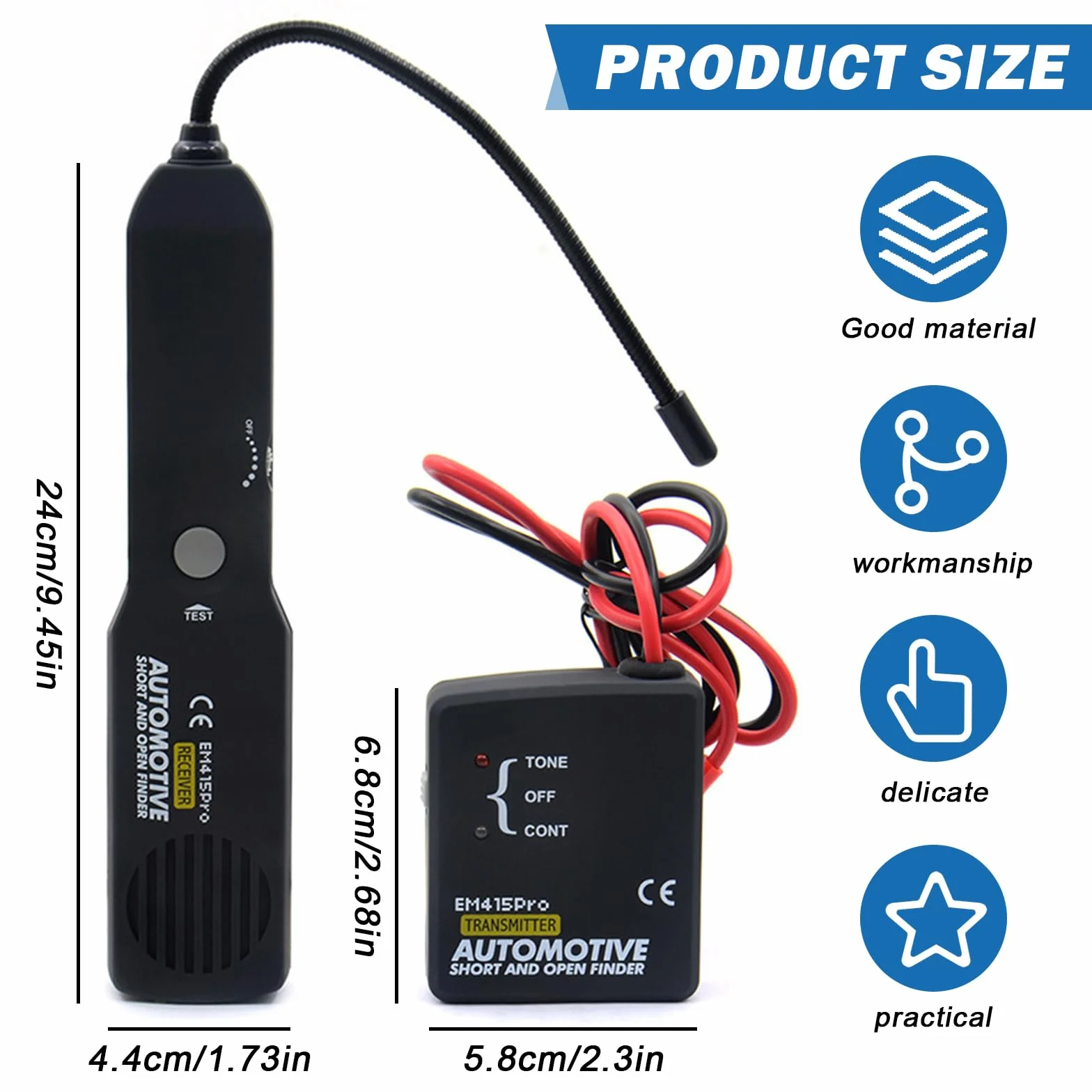EM415PRO lokalizator kabli tester kabli sieciowych wielofunkcyjny kontroler kabli