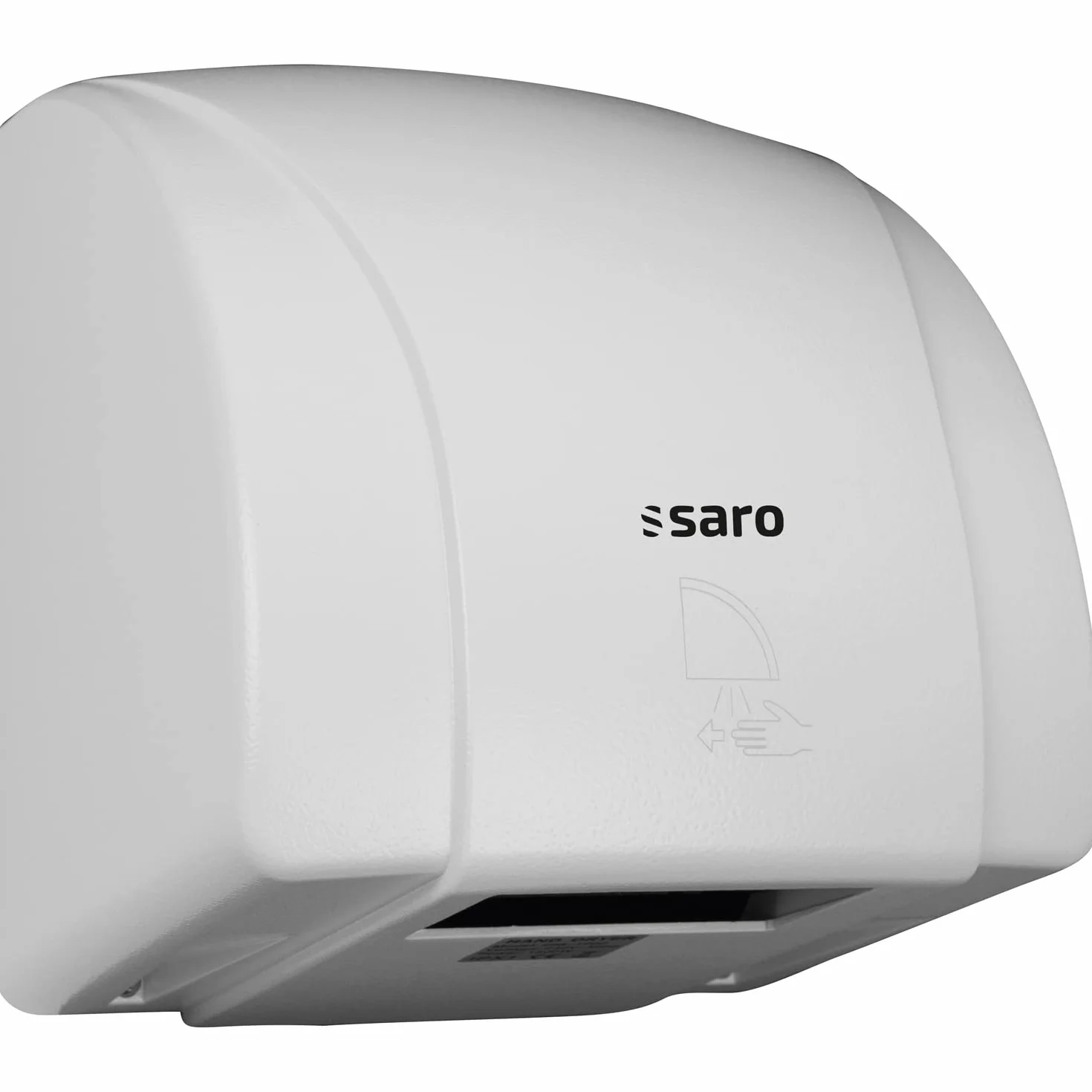 Saro Sirocco GSX 1800 suszarka do rąk metalowa srebrna 20,8 x 24 x 26,8 cm