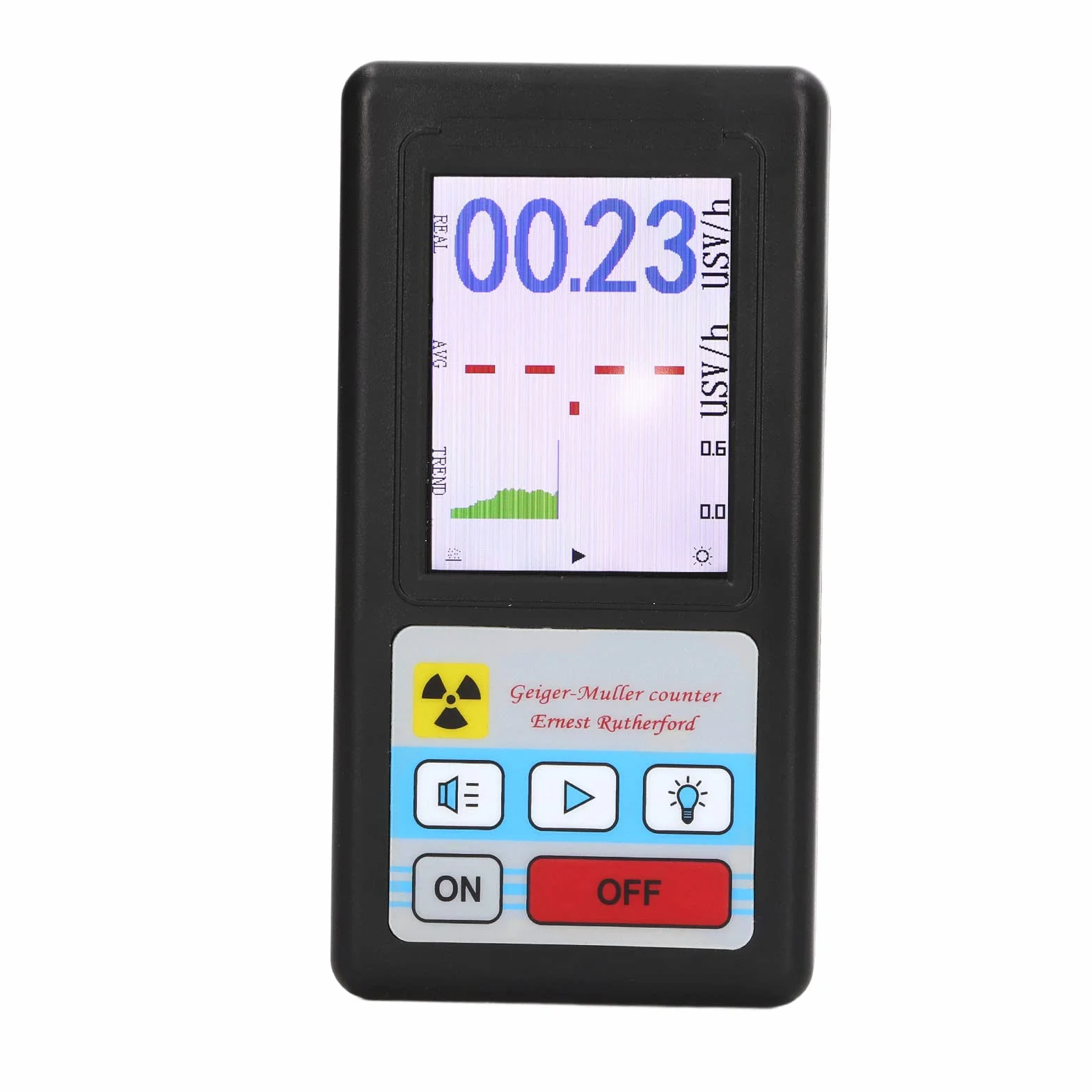 BR6 Detektor Promieniowania Jądrowego Licznik Geigera Beta Gamma X Ray Tester Dozymetr Jądrowy Monitor Miernik do Dekoracji Wnętrz Wykrywanie środowiska