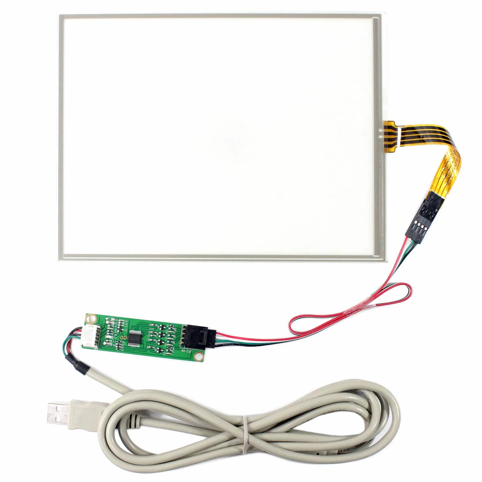 8,4-calowy 4-przewodowy rezystancyjny czujnik dotykowy kontroler USB do 8,4-calowego panelu LCD 800 x 600