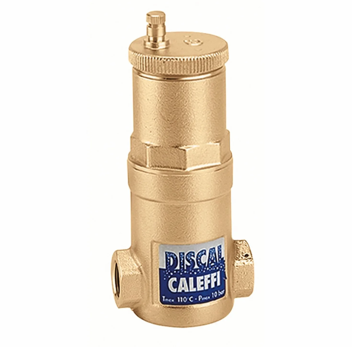 Caleffi separator powietrza DISCAL mosiądz 1" IG