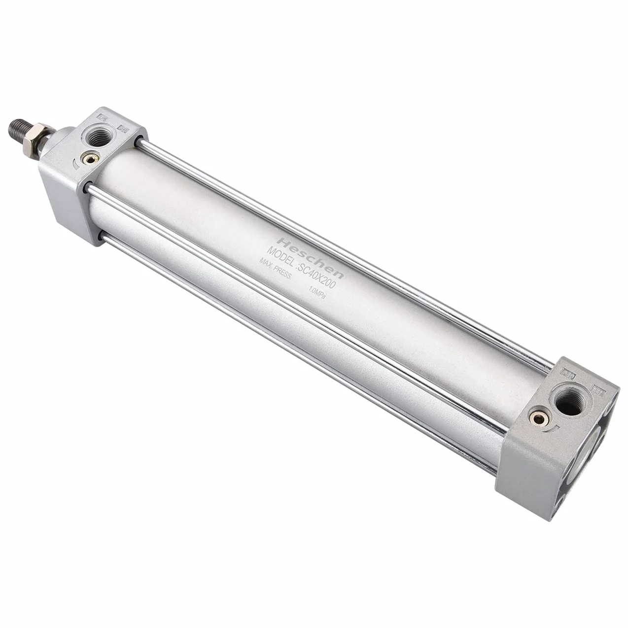 Heschen cylinder pneumatyczny SC 40-200 PT1/4 40 mm otwór 200 mm skok podwójne działanie