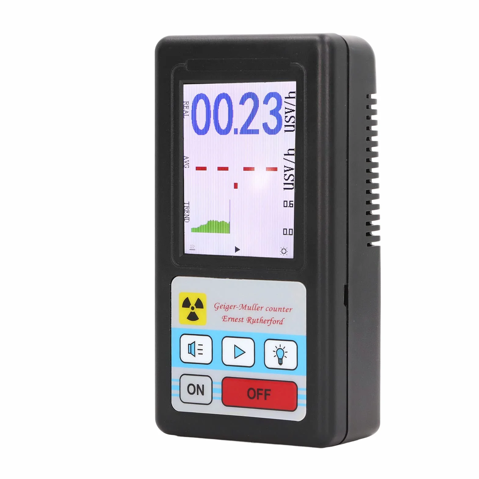 BR6 Detektor Promieniowania Jądrowego Licznik Geigera Beta Gamma X Ray Tester Dozymetr Jądrowy Monitor Miernik do Dekoracji Wnętrz Wykrywanie środowiska