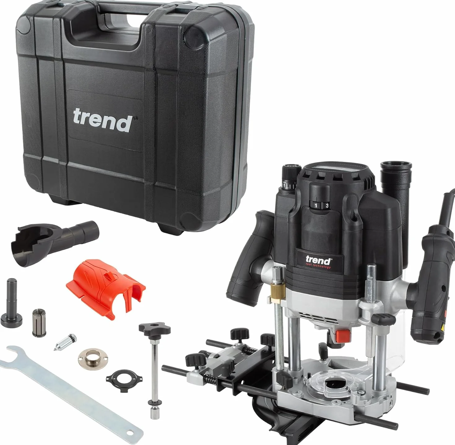 Trend T8 Frezarka Zanurzeniowa Dwumodalna 2200W 230V 12mm T8EK/EURO