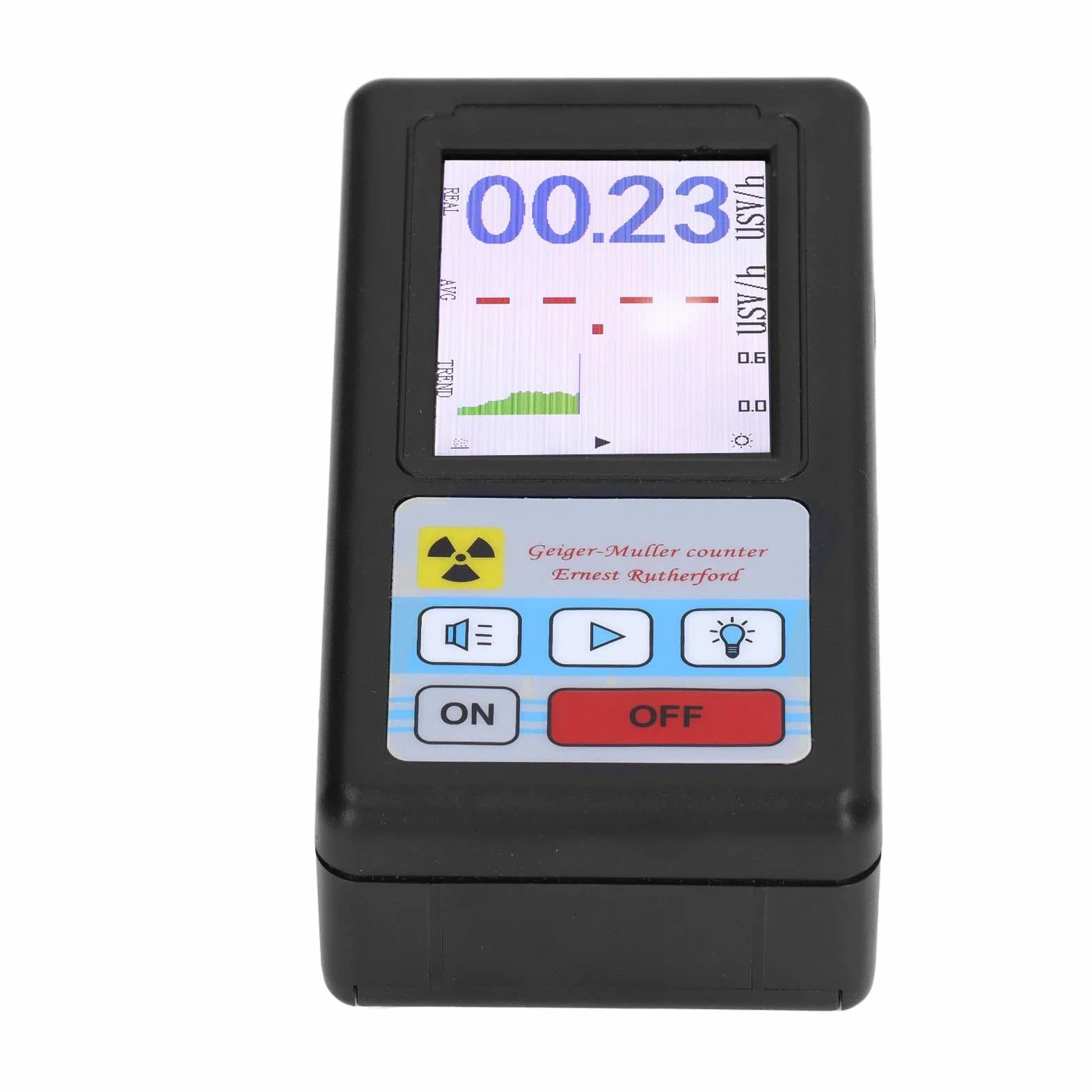 BR6 Detektor Promieniowania Jądrowego Licznik Geigera Beta Gamma X Ray Tester Dozymetr Jądrowy Monitor Miernik do Dekoracji Wnętrz Wykrywanie środowiska