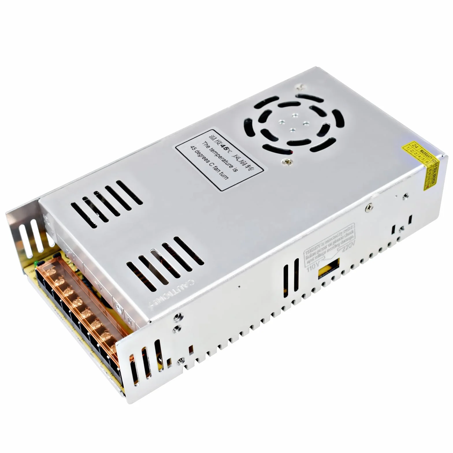 Zasilacz przełączający transformatora 36 V 10 A AC 110 V / 220 V na DC 360 W konwerter do automatyki przemysłowej, silnika krokowego CNC i innych