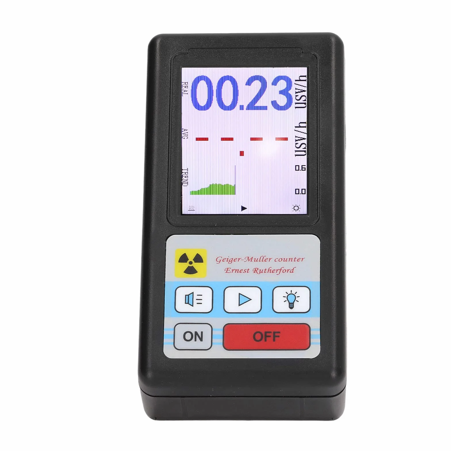 BR6 Detektor Promieniowania Jądrowego Licznik Geigera Beta Gamma X Ray Tester Dozymetr Jądrowy Monitor Miernik do Dekoracji Wnętrz Wykrywanie środowiska