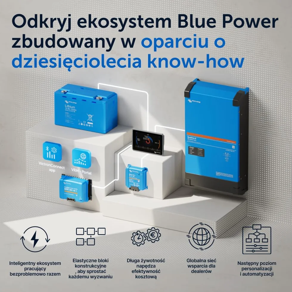 Victron Energy SmartSolar MPPT 100V 30 amp 12/24-Volt Kontroler Ładowania Słonecznego (Bluetooth)