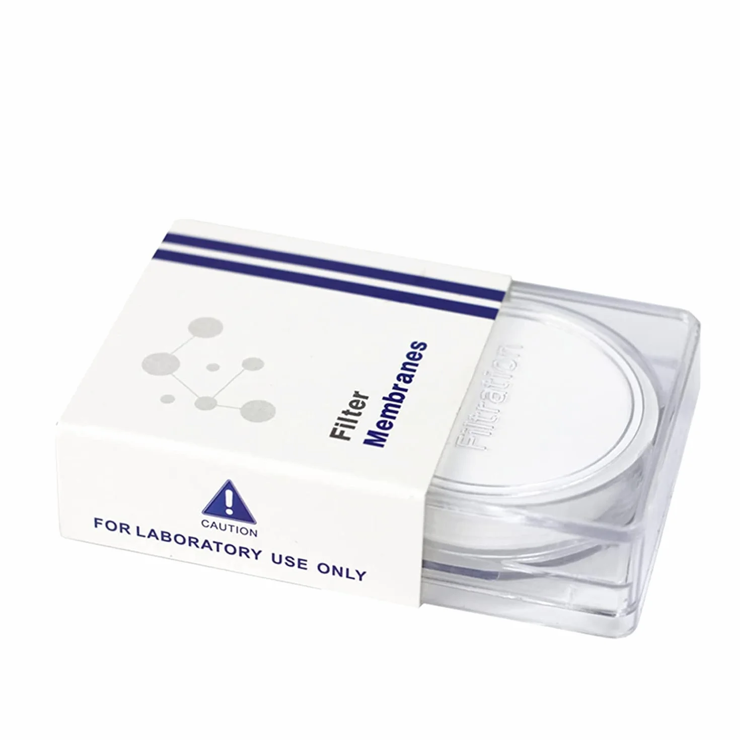 Filtr membranowy PTFE hydrofilowy średnica 47 mm rozmiar porów 0,22 µm opakowanie 50 sztuk