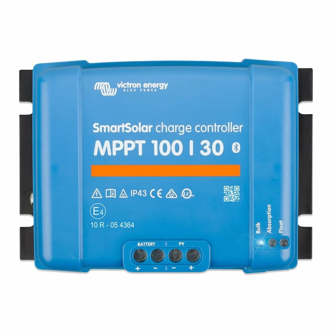 Victron Energy SmartSolar MPPT 100V 30 amp 12/24-Volt Kontroler Ładowania Słonecznego (Bluetooth)