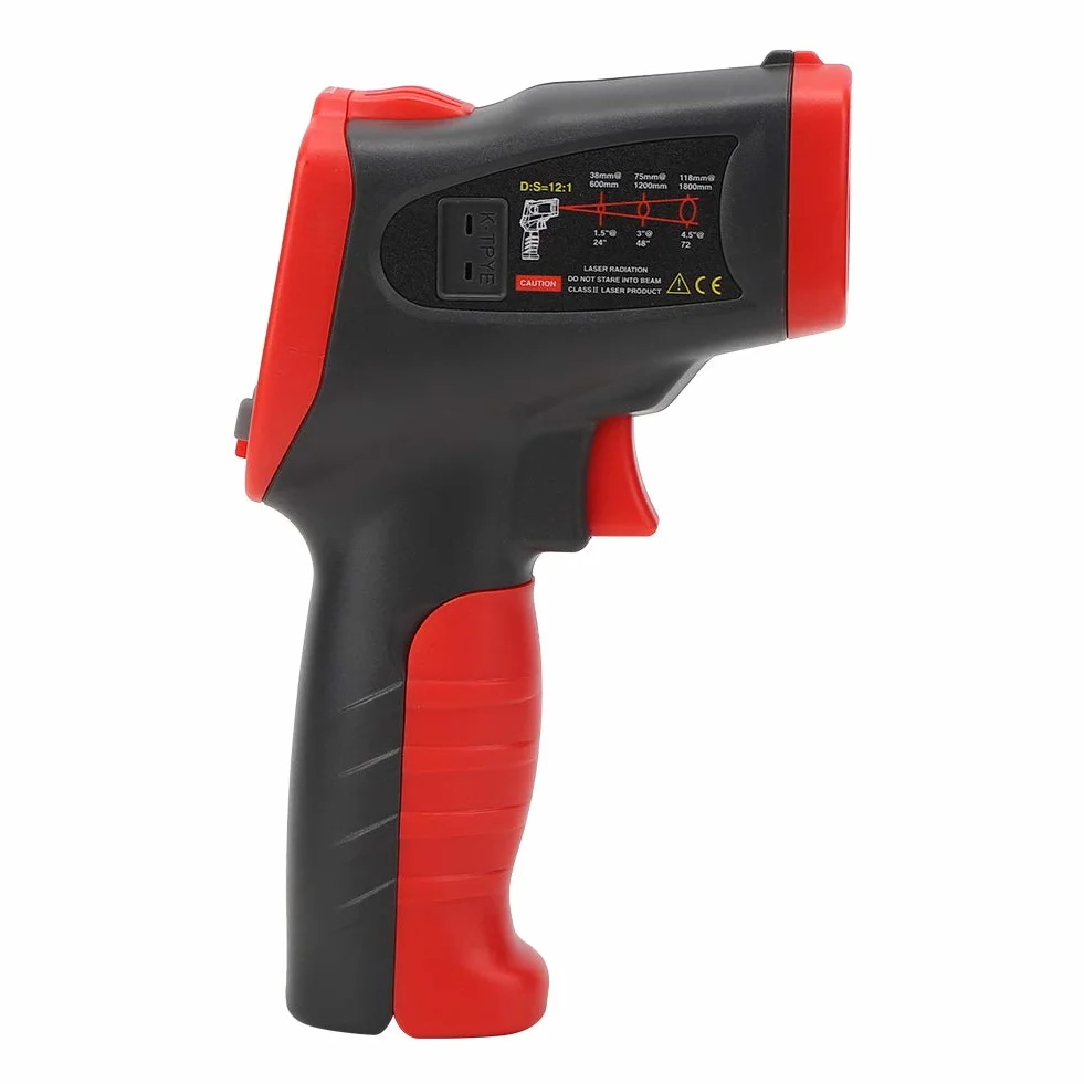 WT323C Termometr na podczerwień Pistolet Ręczny Cyfrowy Pomiar Temperatury