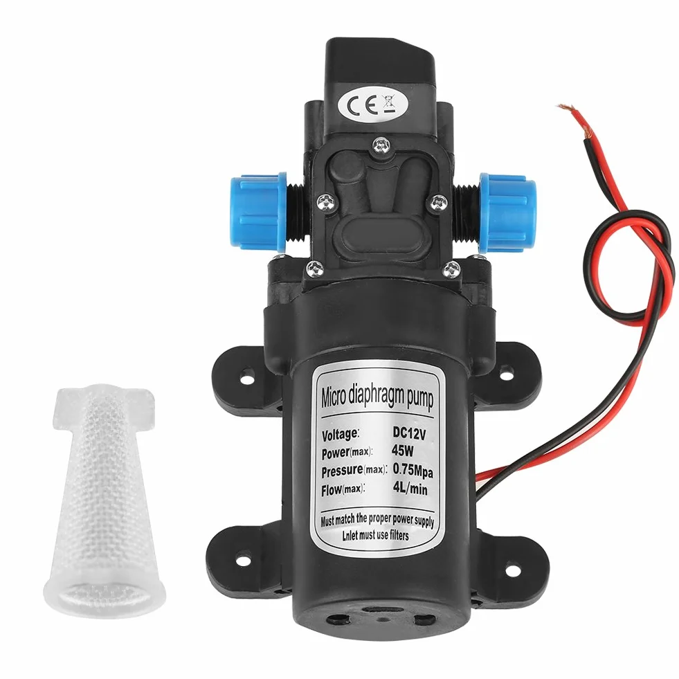 Przenośna Pompa Membranowa Samozasysająca 45W 12V DC