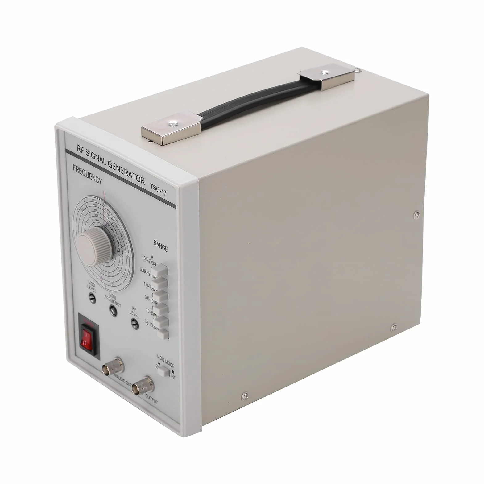 TSG-17 100KHz-150MHz Generator Sygnału Generator Funkcyjny Wysokiej Częstotliwości z Małym Odchyleniem Dokładności EU 10A-18A 250V