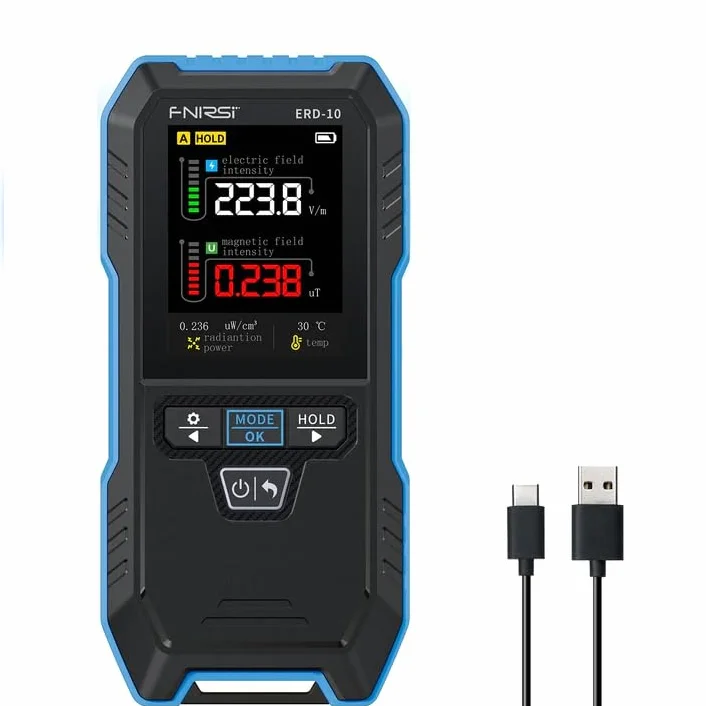 FNIRSI ERD-10 detektor promieniowania elektromagnetycznego