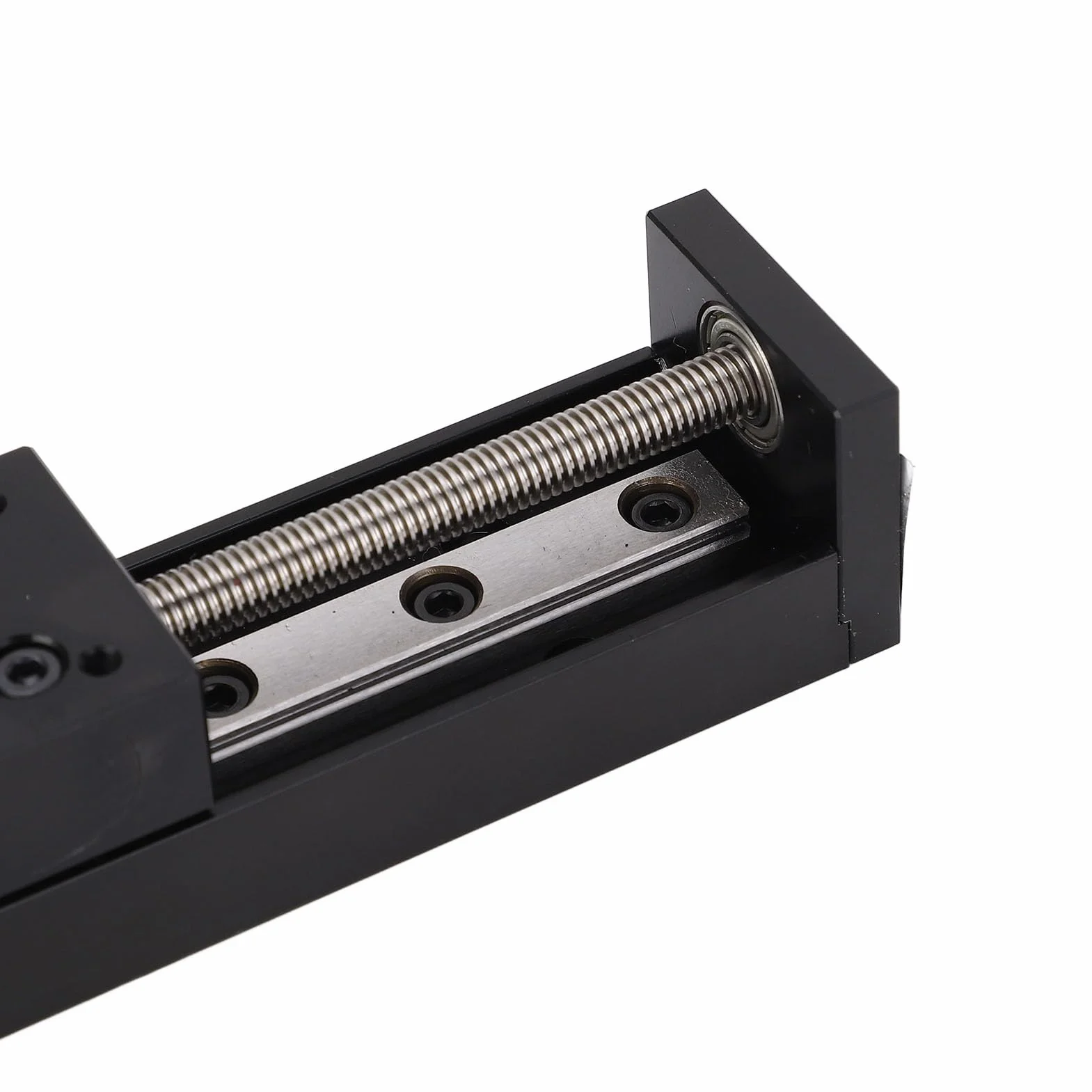 Asixxsix Mini Liniowy Siłownik Prowadnicy Szynowej, długość Przesuwu 100 Mm Z Silnikiem Krokowym NEMA 11 dla Majsterkowiczów CNC Routera Frezarka oś X Y Z