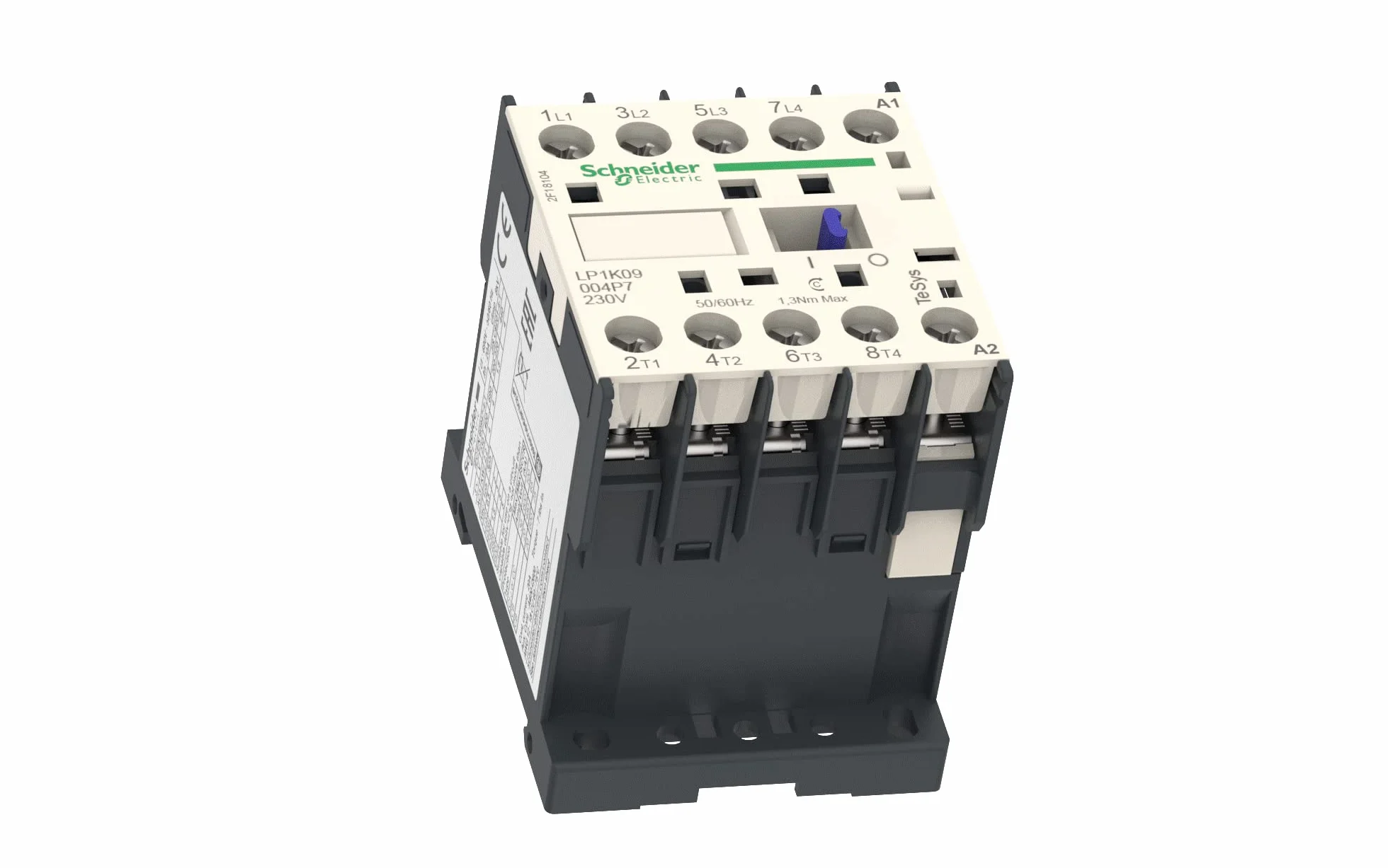 Schneider LC1K09004P7 stycznik mocowy, 4P, 20A/AC1, szpula 230V 50/60Hz