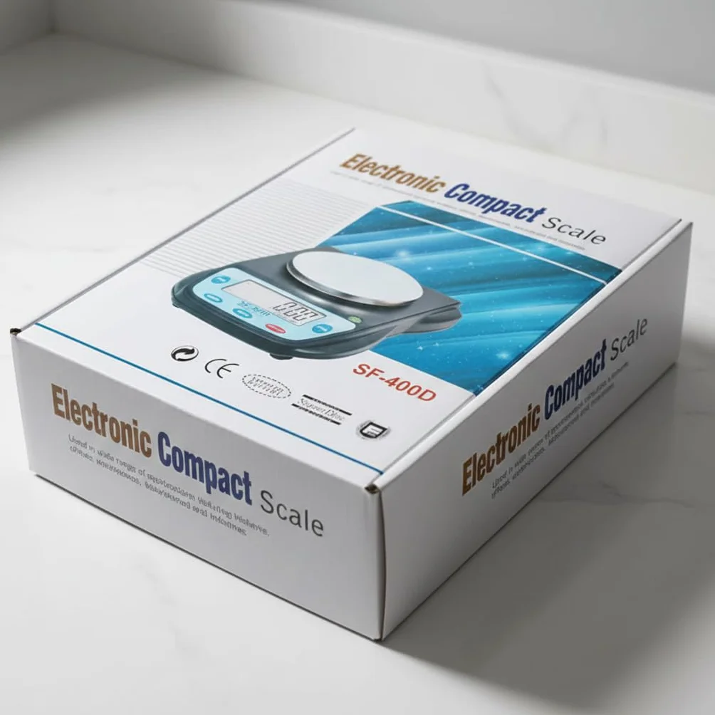 Eosphorus Cyfrowa Waga Analityczna 600g x 0,01g LCD do Laboratoriów i Szkół z Ładowarką USB