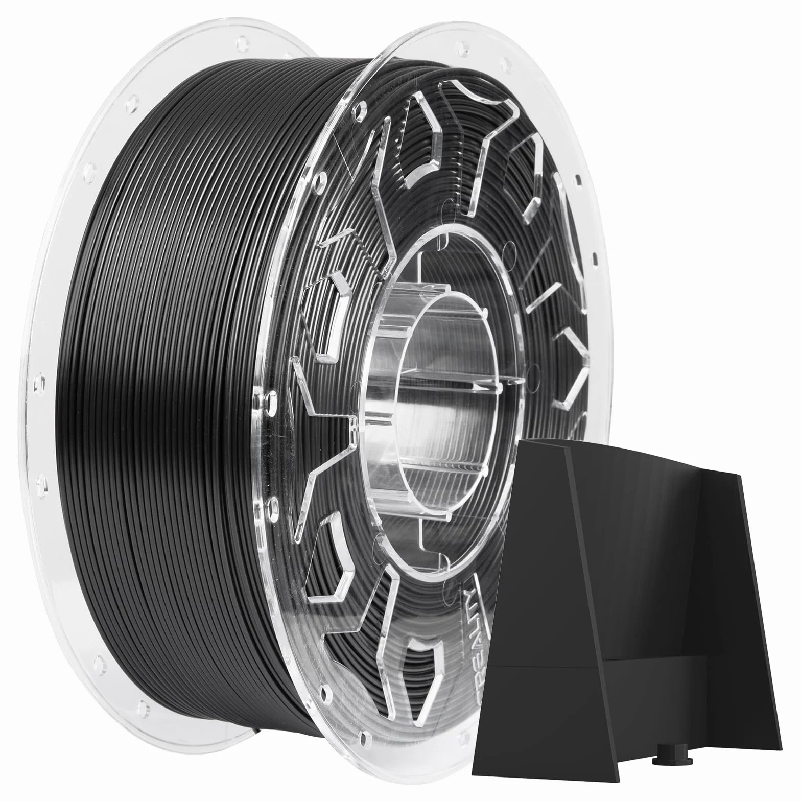 Creality Filament ASA 1,75 mm, czarny, do drukarek 3D, 1 kg, odpowiedni do drukowania funkcjonalnych części na zewnątrz, odporny na warunki atmosferyczne i ciepło