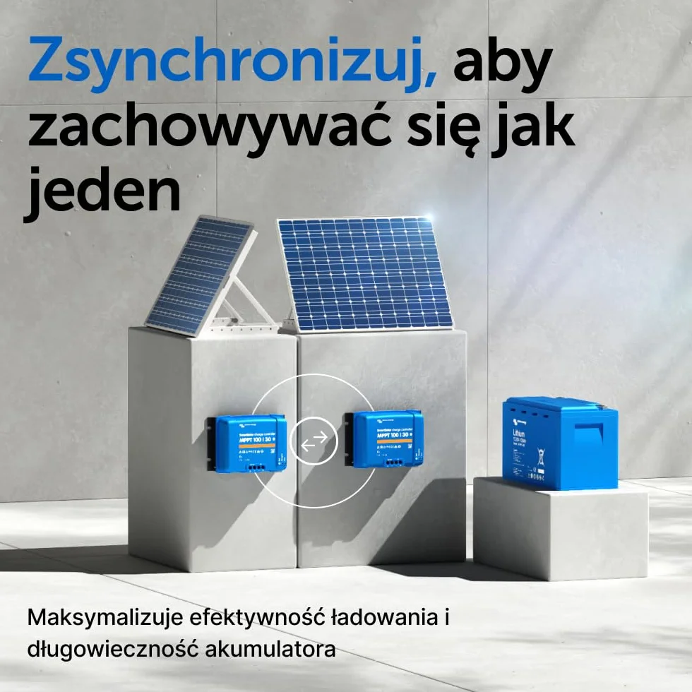 Victron Energy SmartSolar MPPT 100V 30 amp 12/24-Volt Kontroler Ładowania Słonecznego (Bluetooth)