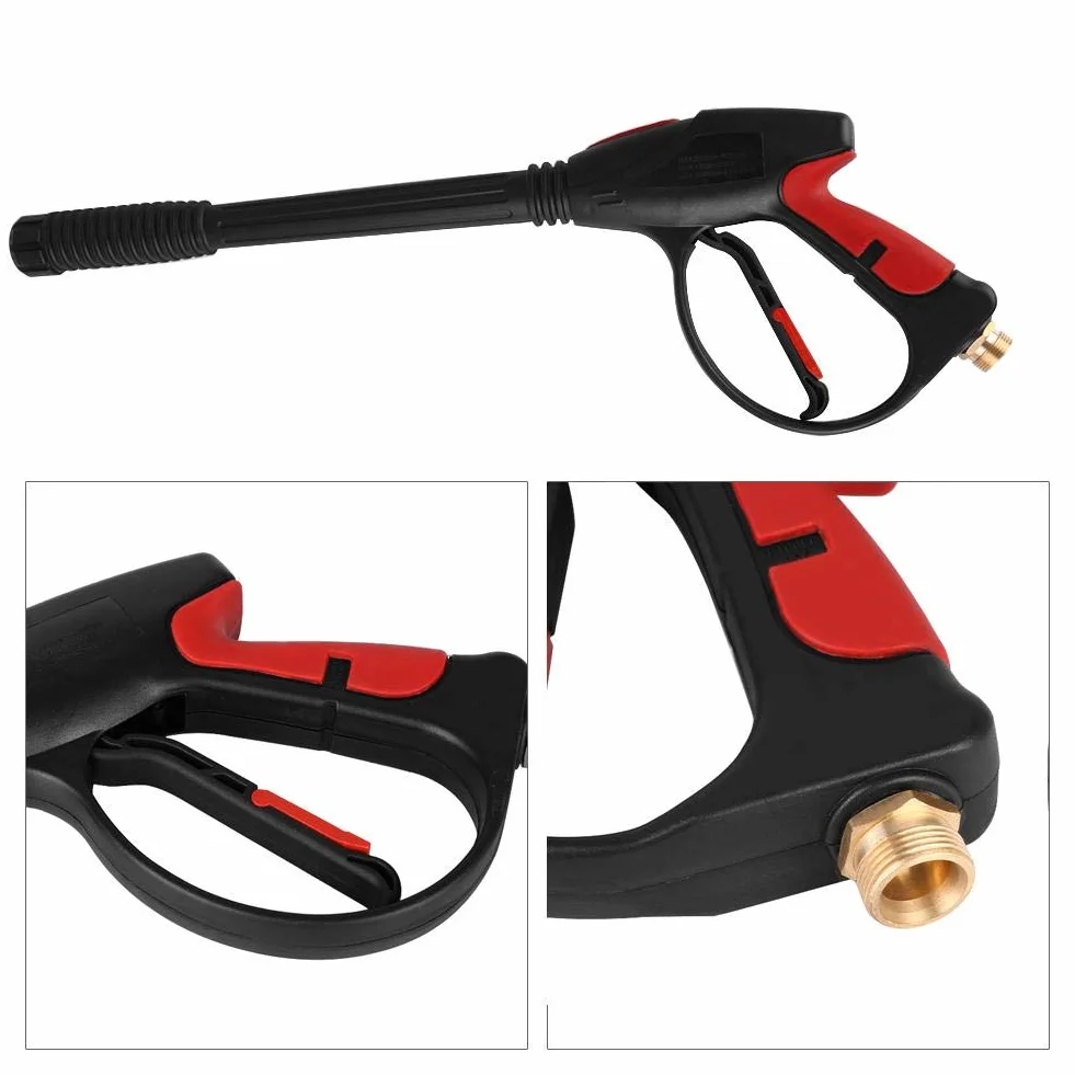 Ausla Pistolet do Myjki Wysokociśnieniowej, Spray Wysokociśnieniowy 1,27 cm BSP, z 5 Dyszami, 4000 PSI