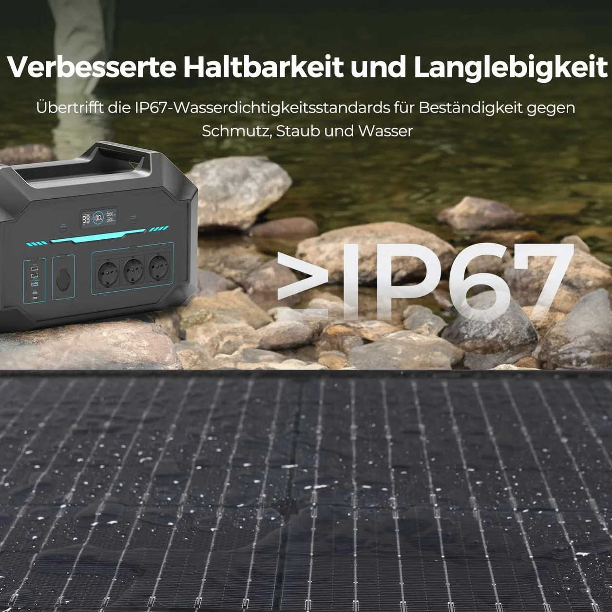 Renogy panel słoneczny 400 W kompaktowy lekki do RV Marine Rooftop Farm off-Grid
