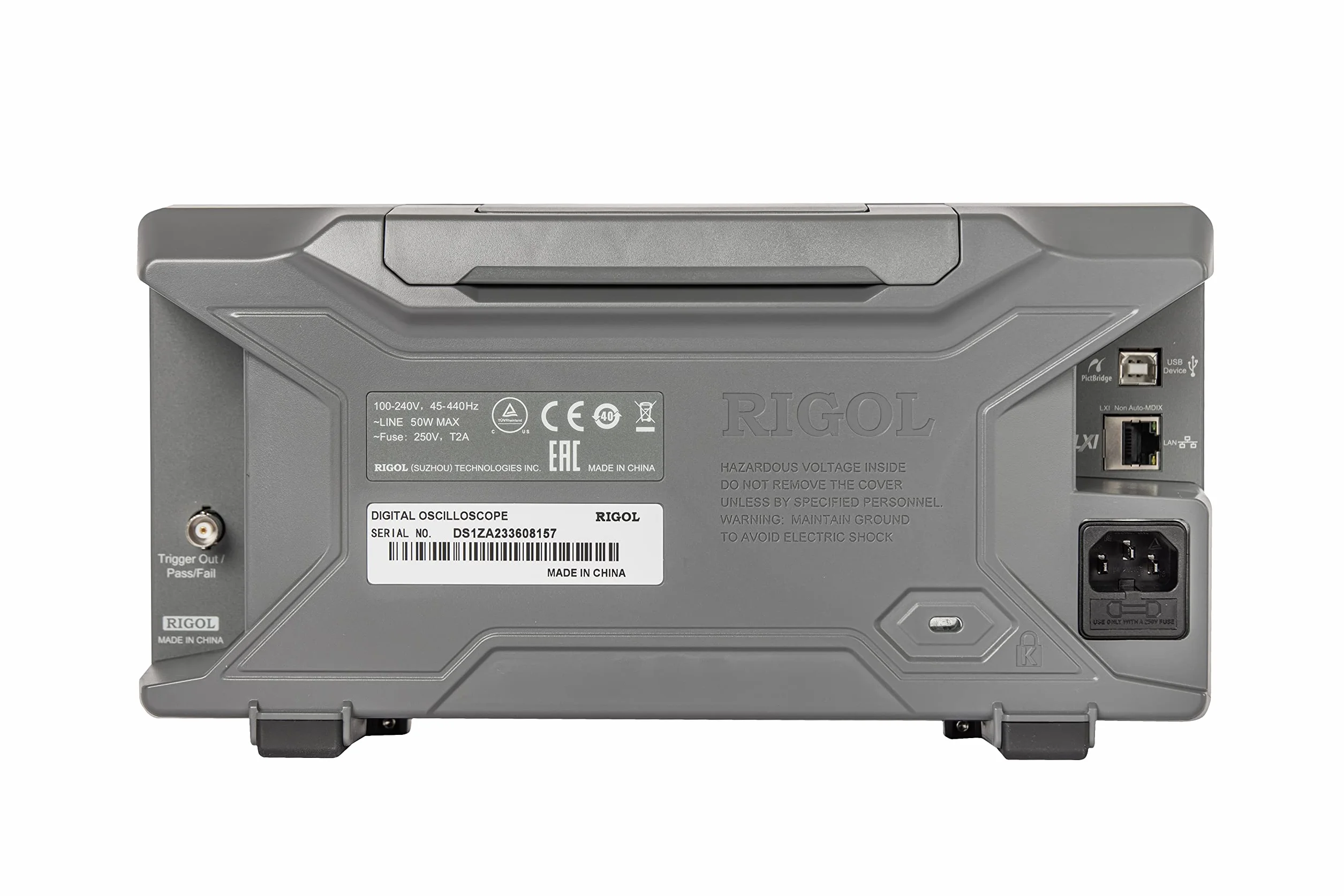 RIGOL DS1054Z Cyfrowy Oscyloskop, Szerokość Pasma 50MHz, 4 Kanały Analogowe, Pojemność Pamięci 24Mpts, Szybkość Próbkowania 1G Sa/s, Darmowa Funkcja Wyzwalania i Dekodowania, Gwarancja 3 Lat
