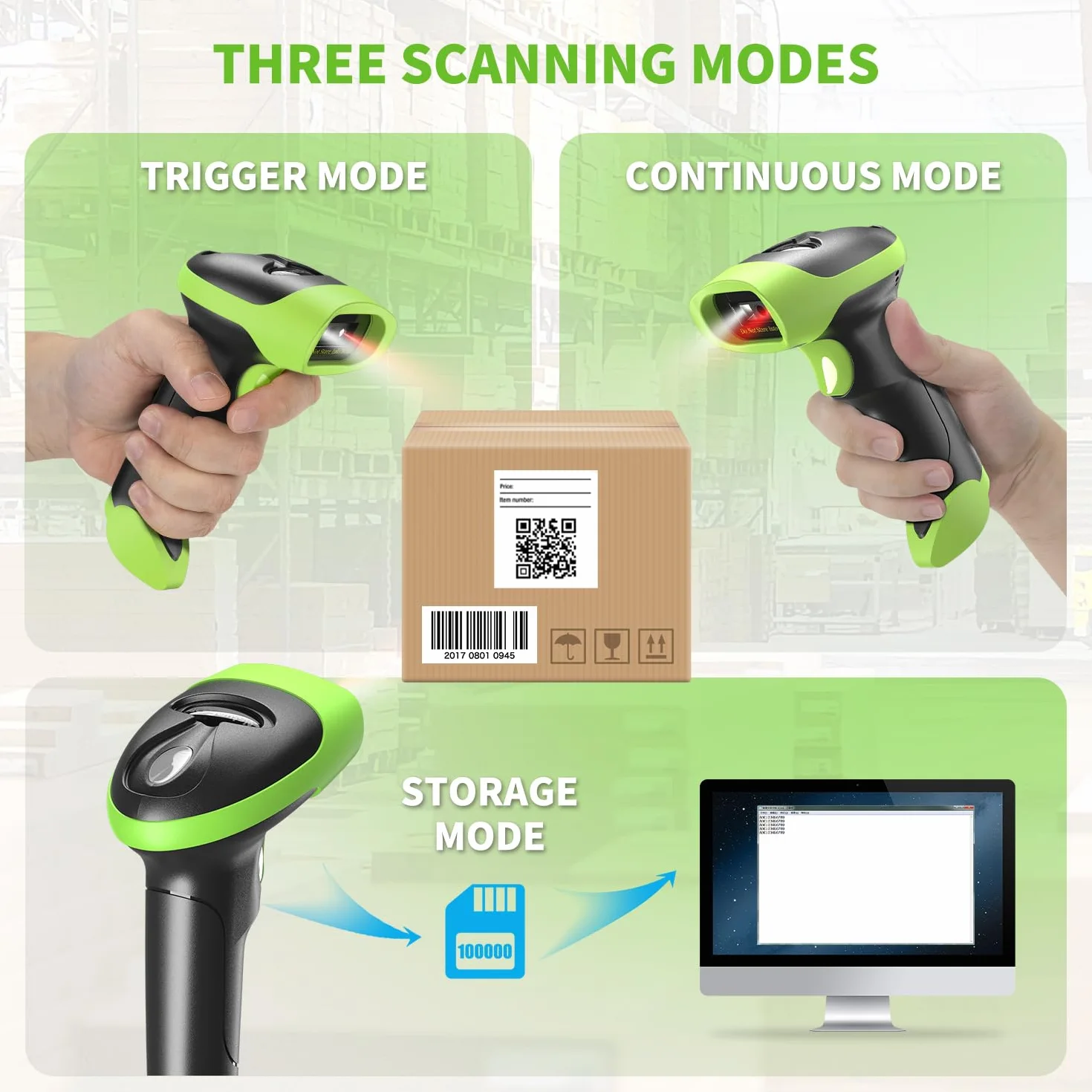 NetumScan USB bezprzewodowy skaner kodów kreskowych Bluetooth 1D 2D QR ręczny czytnik kodów kreskowych kompatybilny z komputerem do systemu POS, supermarketu, magazynu, sklepu detalicznego NSL8BL Pro