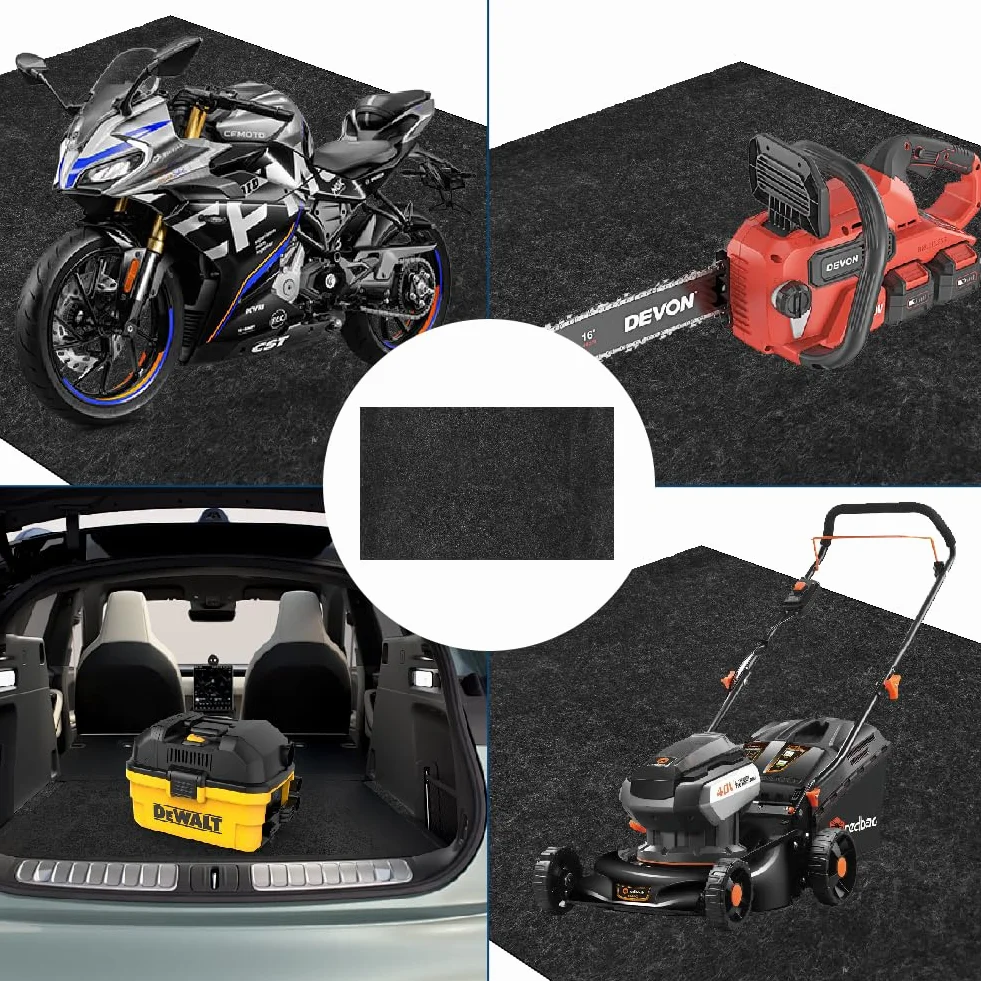Mata do zbierania oleju klasy premium, 90 x 150, mata olejowa do warsztatu, mata na stół warsztatowy do krojenia, podkładka pod stół warsztatowy, mata motocyklowa do garażu chłonąca wodę i